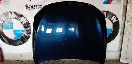 Bmw f01f02 капот темно синий