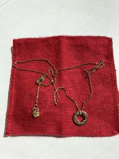 Кулон Swarovski, позолота