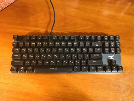 Игровая клавиатура Zet Blade Pro Kailh blue