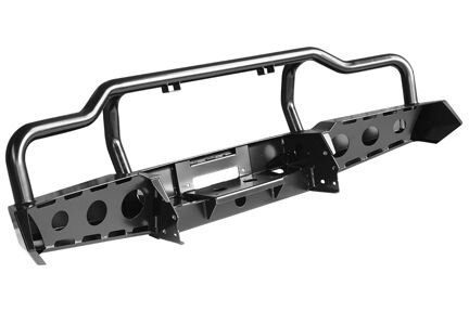 Бампер риф передний УАЗ Буханка площадкой и дугой