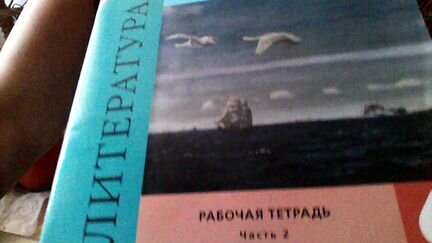 Рабочая тетрадь по литературе 2 часть
