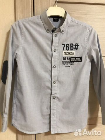 Рубашка на мальчика 128 размер