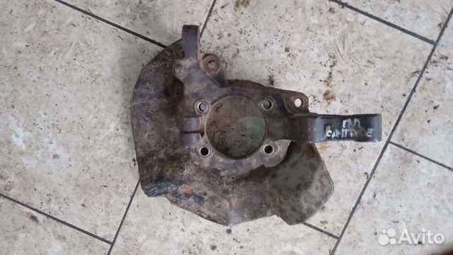 Кулак левый hyundai santa fe 2 cm