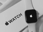 Apple Watch 7 + безрамочный экран (на гарантии)