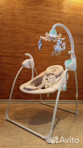Детские электронные качели для новорожденных