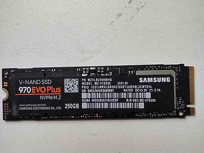 Samsung 970 EVO Plus 250Gb nvme M.2