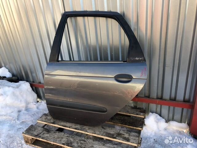 Дверь задняя левая Renault Scenic 2002