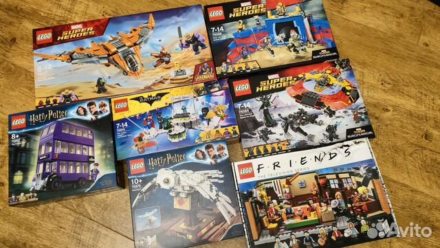 Lego новые наборы Супергерои/Гарри Поттер