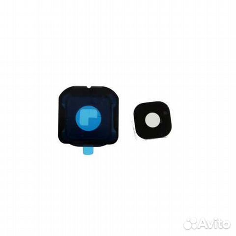 Стекло камеры для Samsung G925 Galaxy S6 Edge (чер