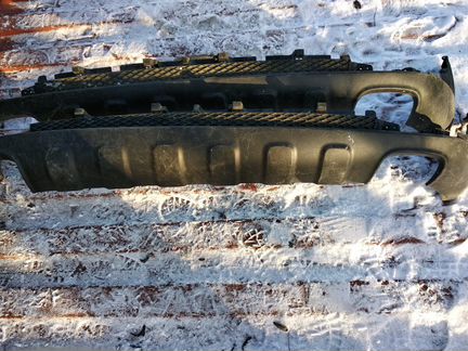 Юбка заднего бампера SsangYong Actyon