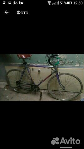 Велосипед спортивный шоссейный