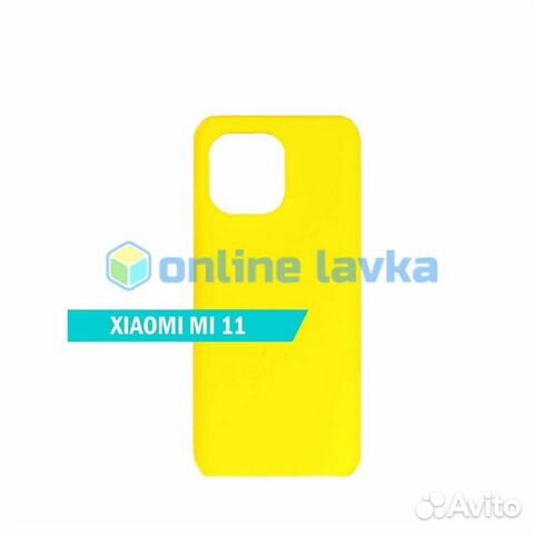 Чехол для Xiaomi Mi11 TPU желтый