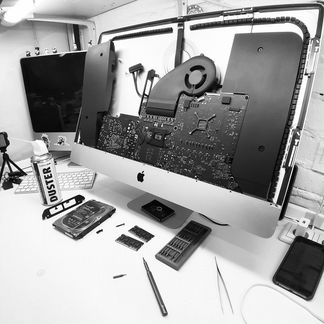 Апгрейд и ремонт техники Apple, установка OC