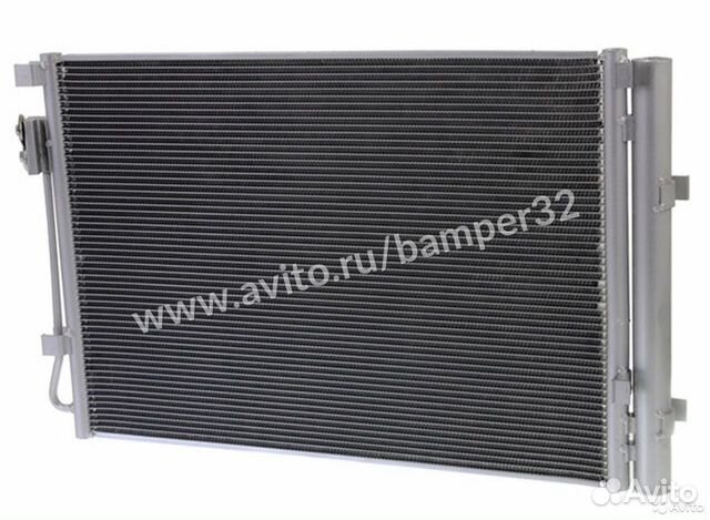 Конденсатор (радиатор) кондиционера солярис 2011