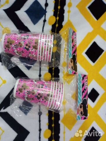 Набор бумажных стаканов LOL