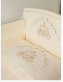 Бортики на кроватку Lappetti, подушка, белье