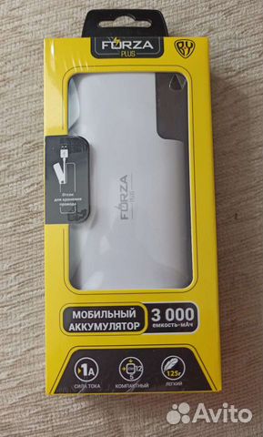Мобильный аккумулятор Forza новый