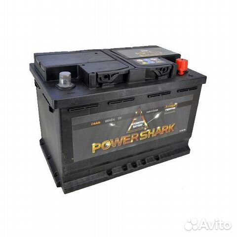 Аккумулятор power shark(Jonson Controls) 74 А.Ч