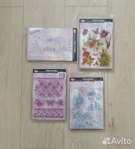 Штампы силиконовые Viva Decor. Новые