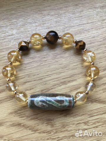 Браслет из цитрина