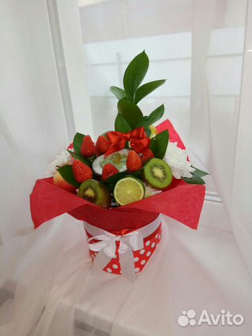 Цветочные и Фруктовые букеты, композиции к 8 марта