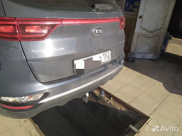 Фаркоп для Kia Sportage рестайл 2018- без выреза