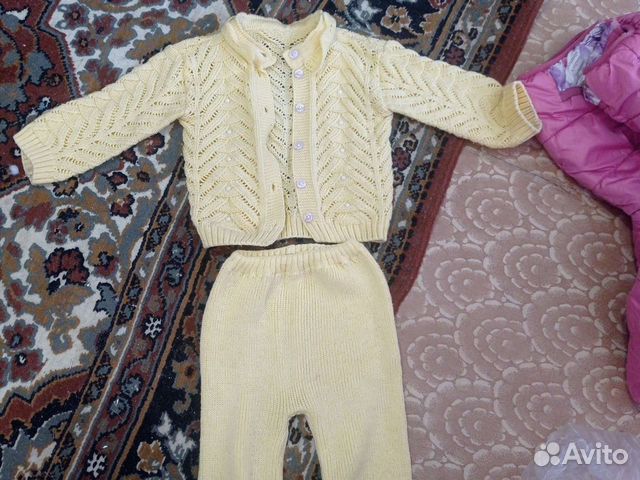 Вязаный костюмчик