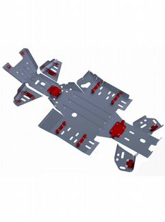 Защита днища Rival на квадроцикл CF moto 500A / 2A