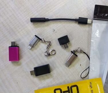 Переходники тайп си айфон Type c iPhone OTG. Разны
