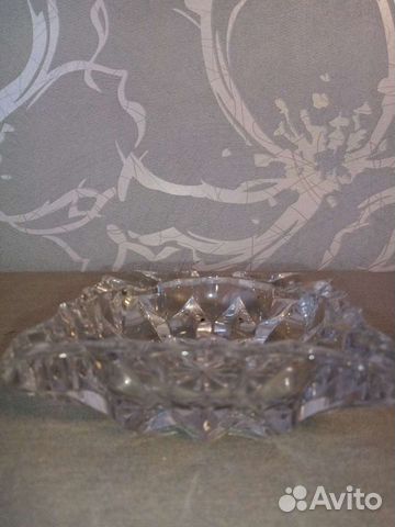 Хрустальная пепельница