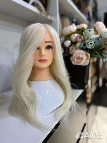 Голова манекен из натуральных волос