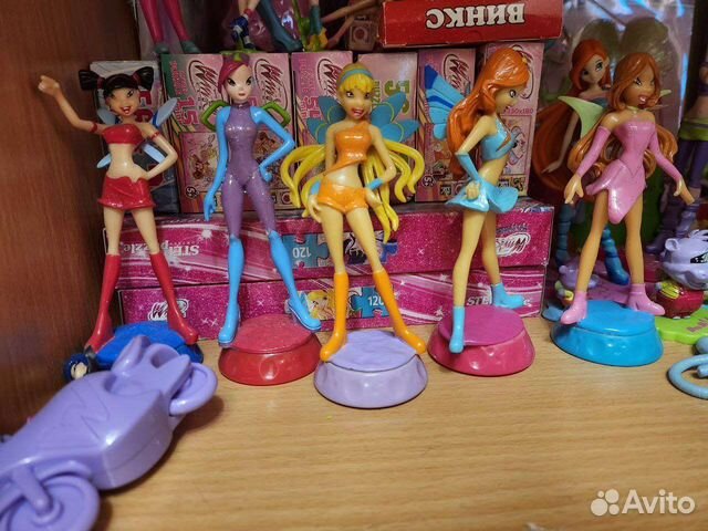 Winx фигурки Киндер винкс купить в Нижнем Новгороде | Хобби и отдых | Авито