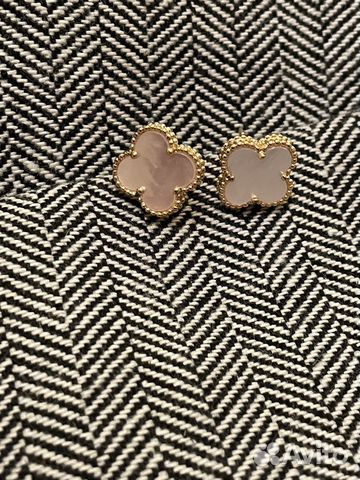 Серьги van cleef