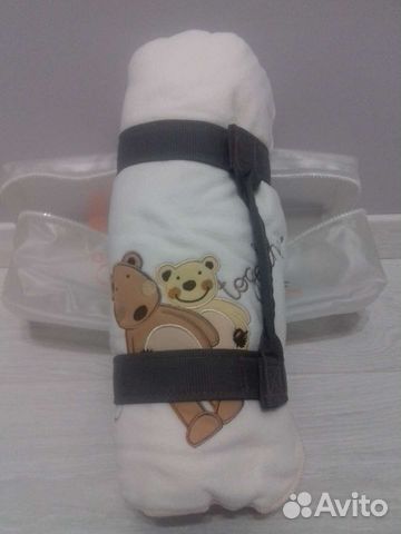 Новый детский плед бежевый Kids Zone by Janе