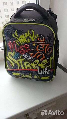 Ранец школьный для мальчика ортопедический бу