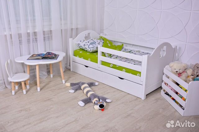 Кровать детская 160х80 с матрасом