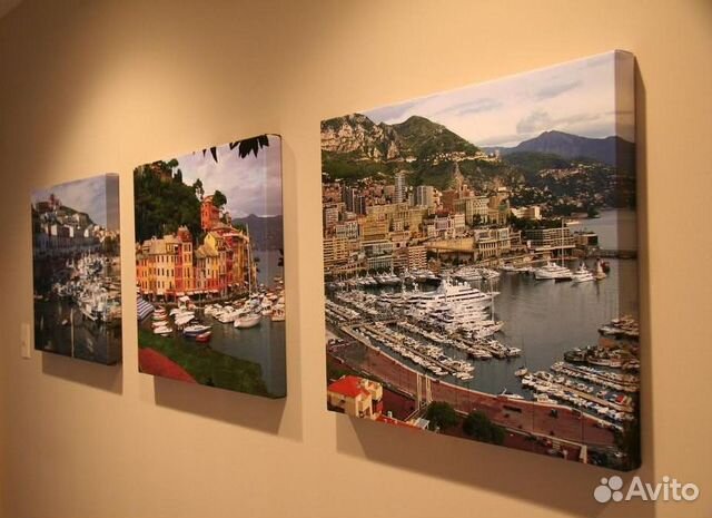 Картины на холсте с фото