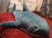 Плюшевая акула из икеи