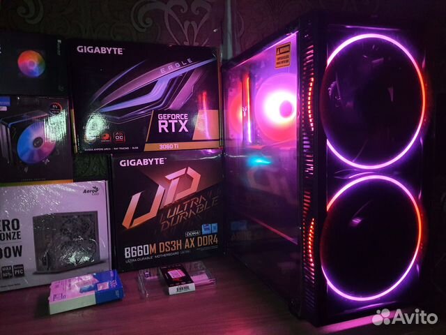 Мощный Пк Core i5 12400/B660 WiFi/MSI RTX3060 12GB