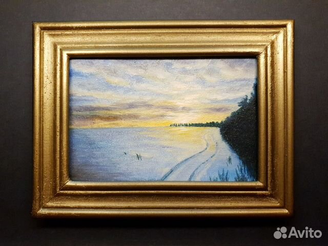 Картина маслом пейзаж 