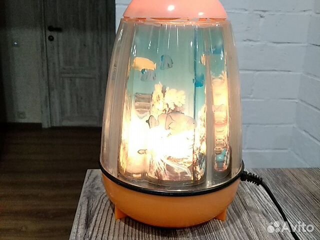Лампа детская аквариум