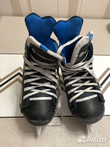 Коньки хоккейные, раздвижные, размер 26-29