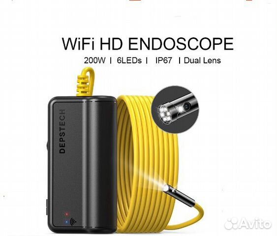 Беспроводной эндоскоп Wi-Fi