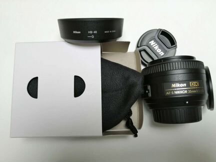 Объектив 35 мм на nikon