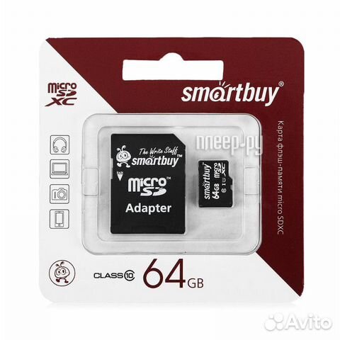 64Gb - SmartBuy Micro Secure Digital HC Class