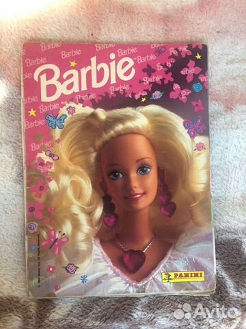 Альбом с наклейками Barbie Panini и наклейки
