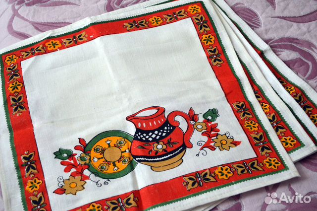 Скатерть и салфетки