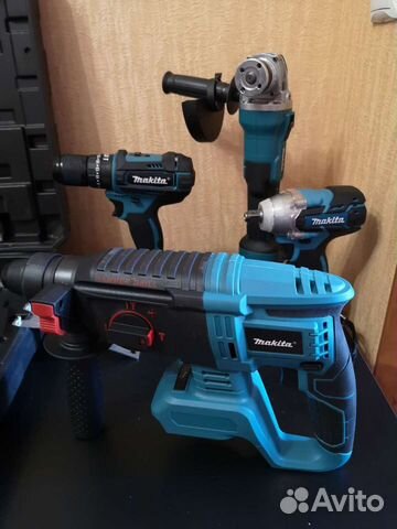 Аккумуляторный набор Makita 3в1 и 4в1