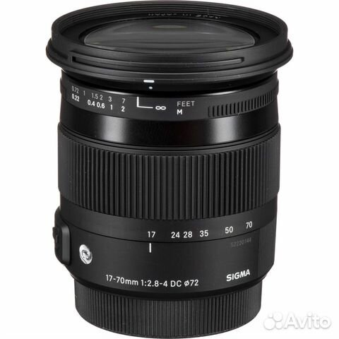 Объектив Sigma AF 17-70mm f/2.8-4 DC macro OS HSM