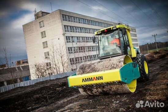 Каток дорожный грунтовый ammann ASC110D